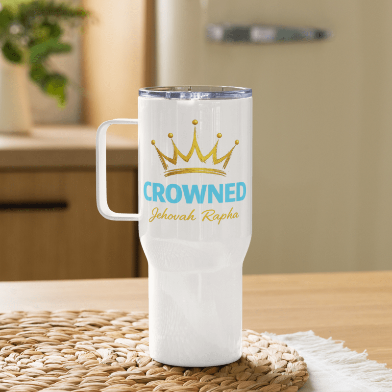 Get CROWNED - travel mug
