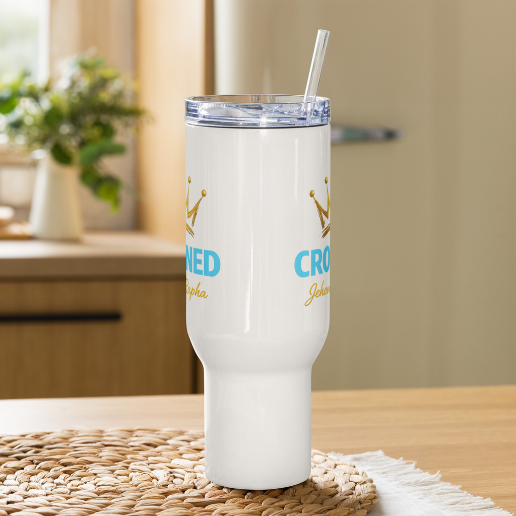Get CROWNED - travel mug