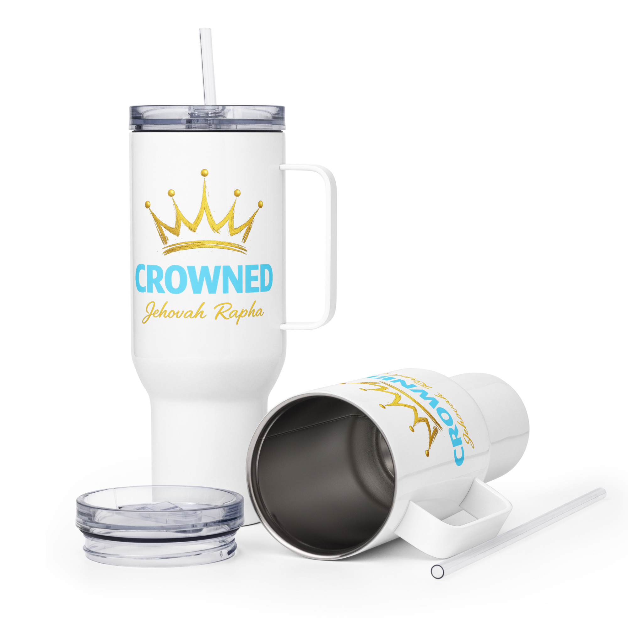 Get CROWNED - travel mug