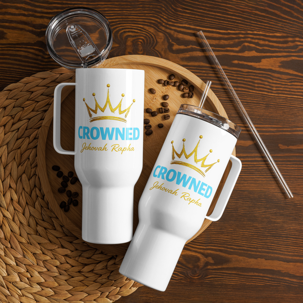 Get CROWNED - travel mug