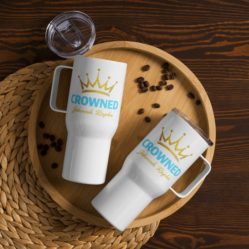 Get CROWNED - travel mug