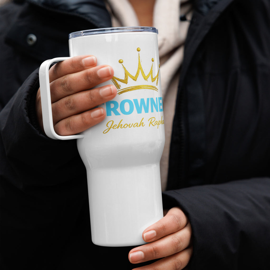 Get CROWNED - travel mug