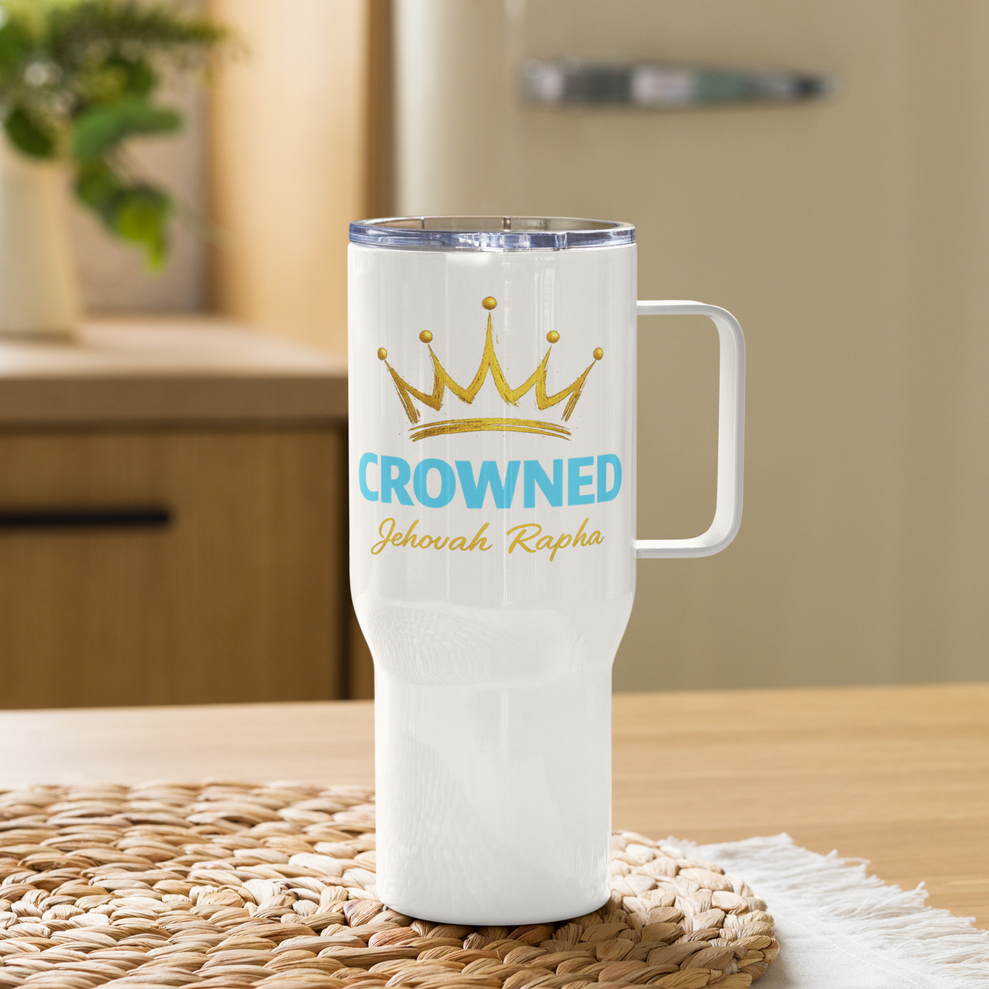 Get CROWNED - travel mug