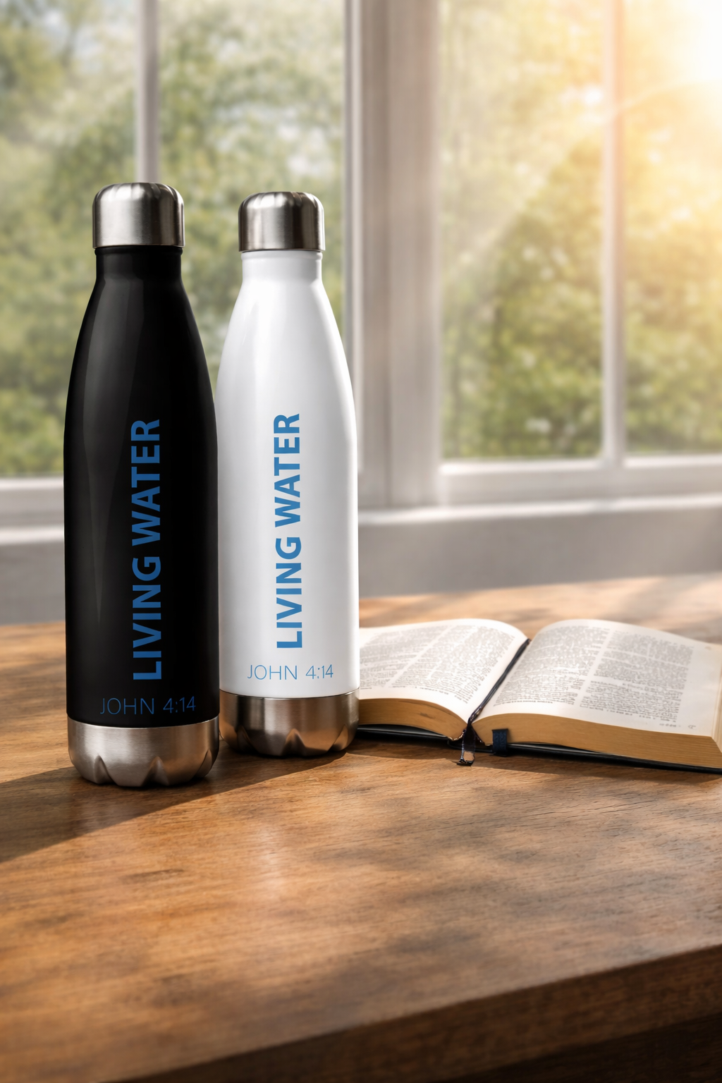 Living Water - water bottle