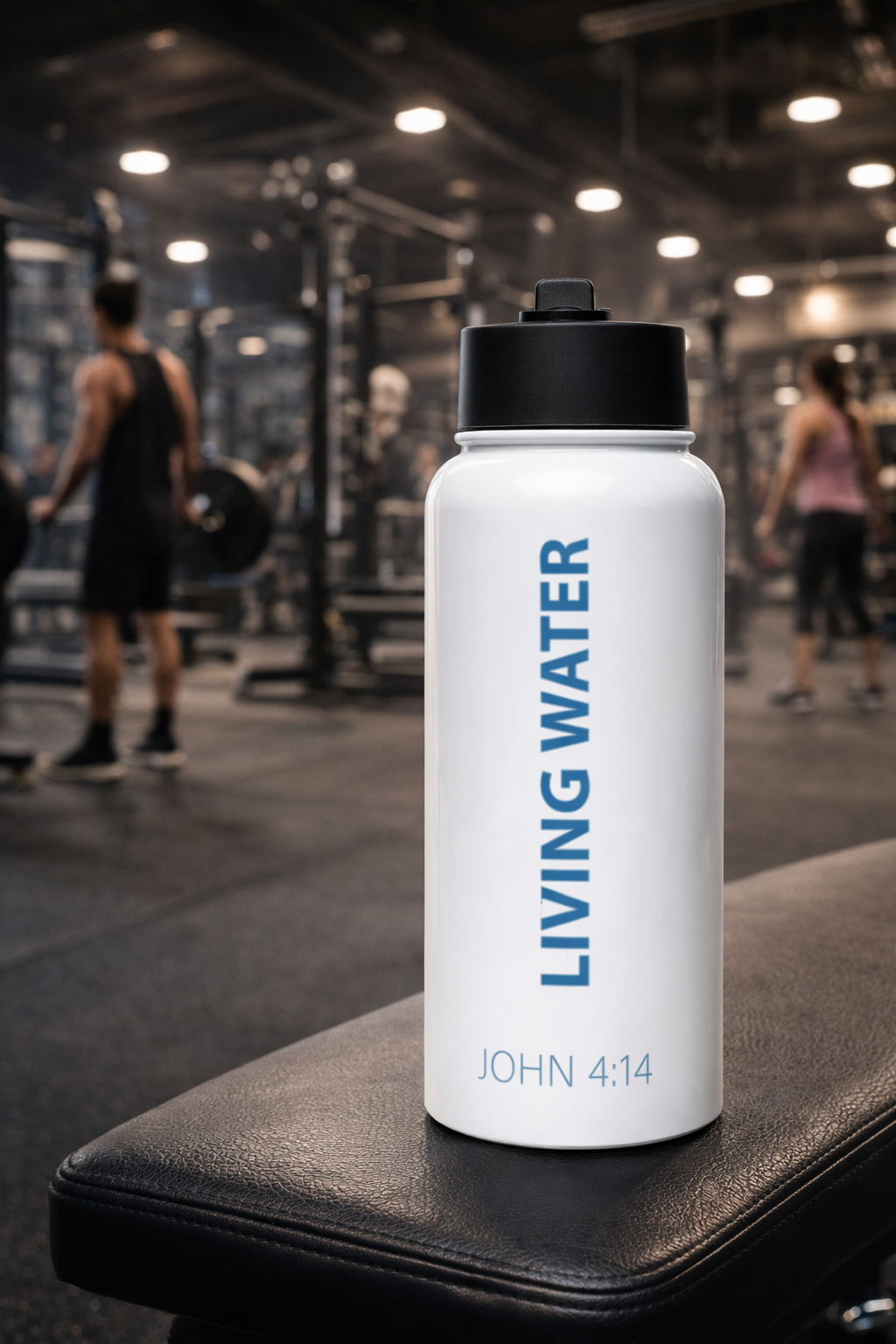 Living Water - with straw lid