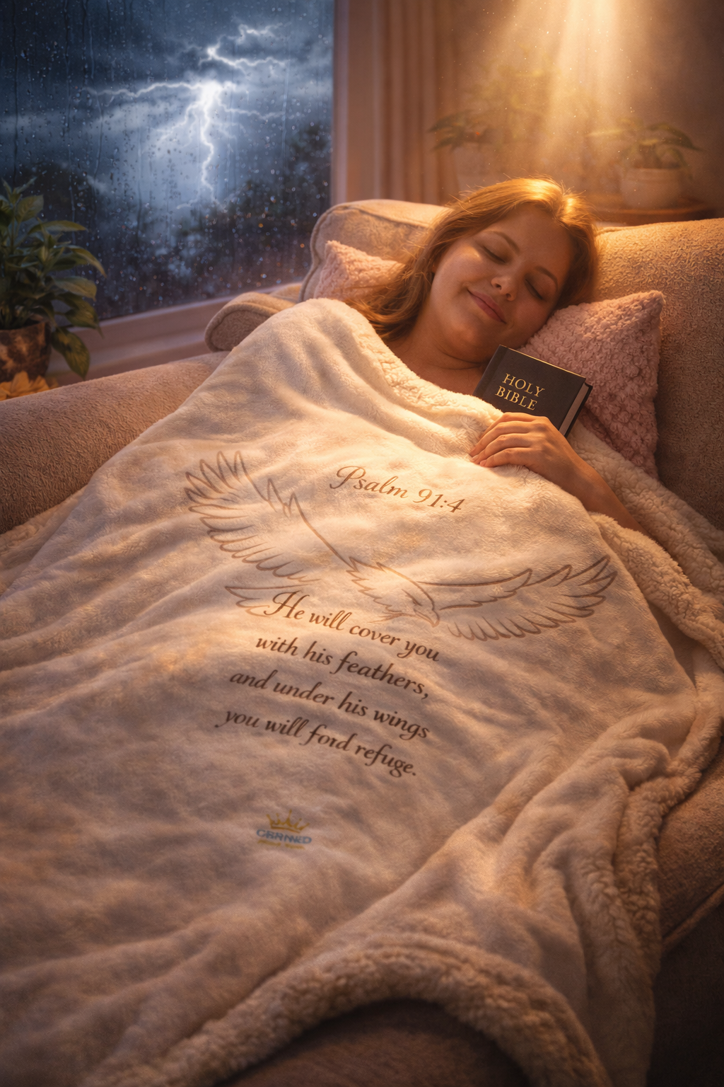 Under His Wings Blanket II