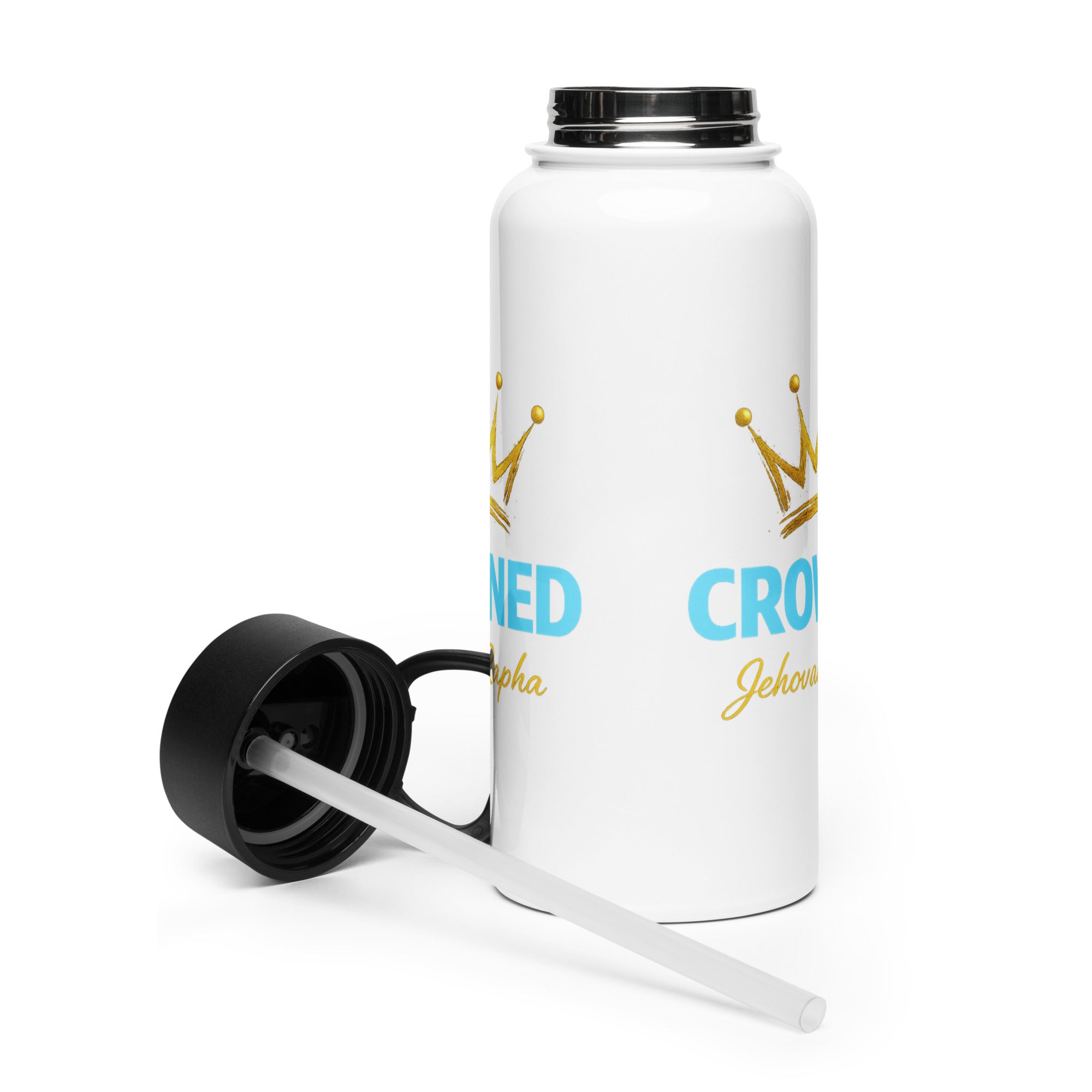 Get CROWNED - with straw lid
