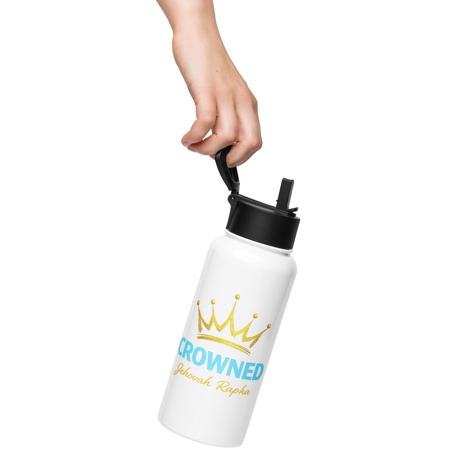 Get CROWNED - with straw lid